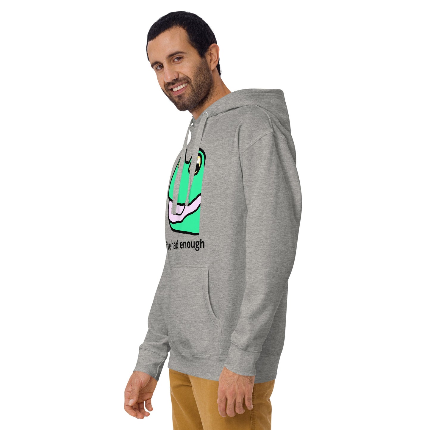 I've had enough - Frog Meme (Light) Unisex Hoodie