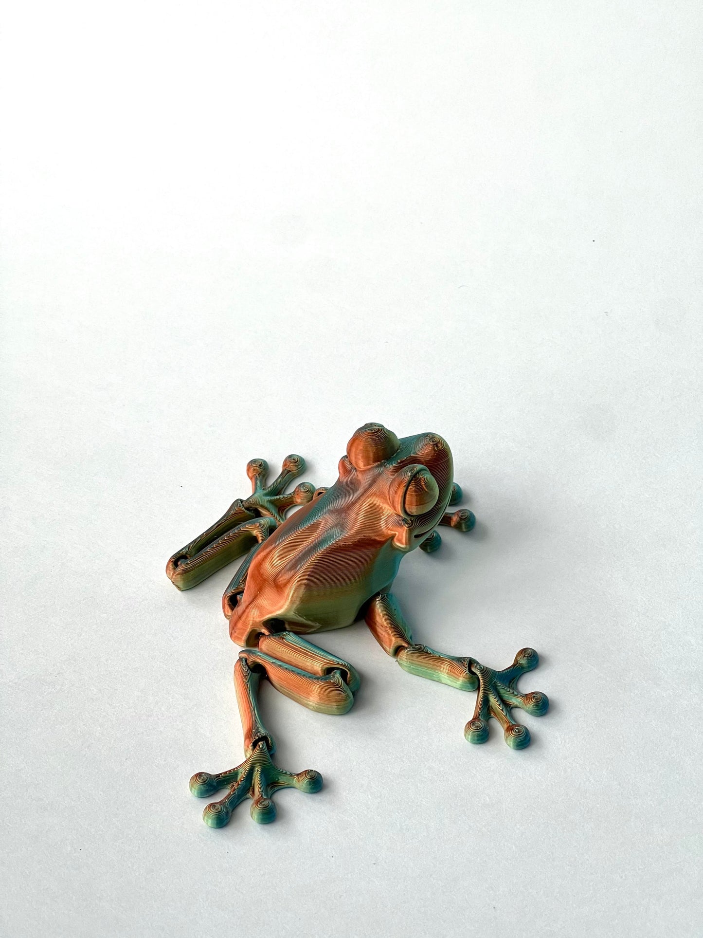 Flexi Frog | Articulated Frog Fidget Sensory Toy | 3D Printed Collectable | VERIFIED FLEXI FACTORY SELLER