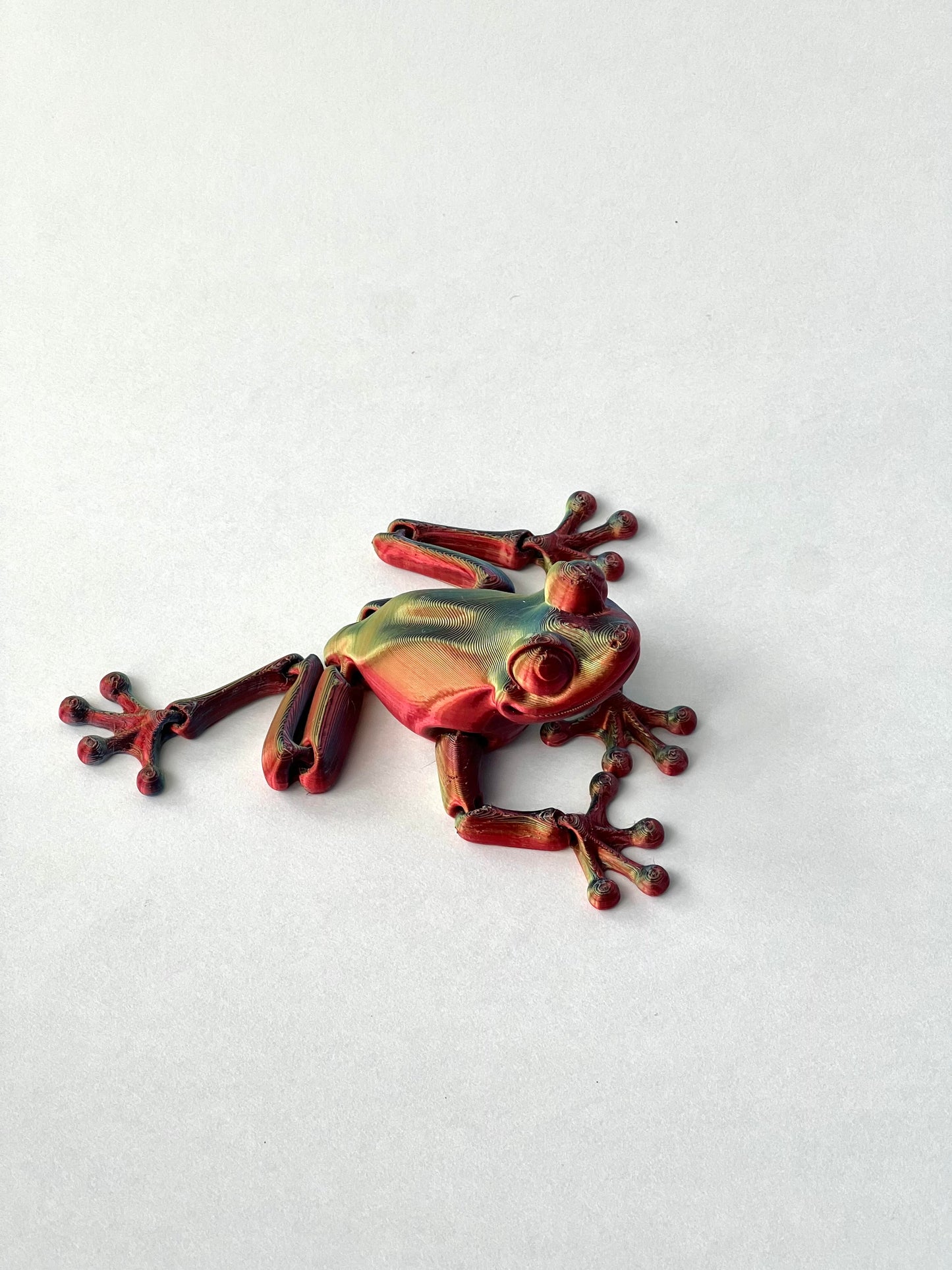 Flexi Frog | Articulated Frog Fidget Sensory Toy | 3D Printed Collectable | VERIFIED FLEXI FACTORY SELLER