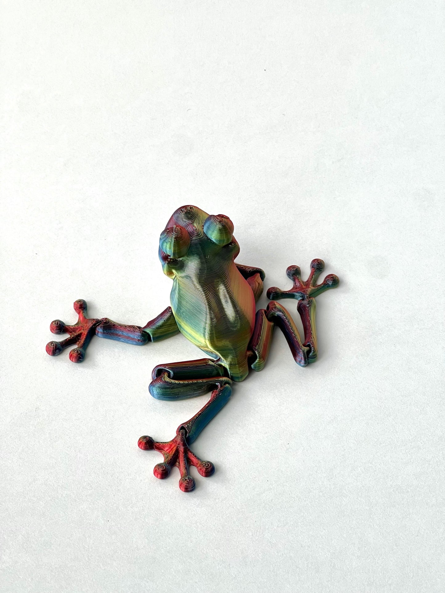 Flexi Frog | Articulated Frog Fidget Sensory Toy | 3D Printed Collectable | VERIFIED FLEXI FACTORY SELLER